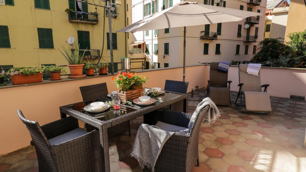 Sole, Terrazza, Centro Citta E Wi-Fi Veloce! Apartment Genoa Exterior photo